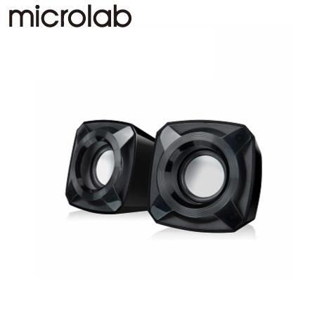 麥博Microlab B16 黑晶鑽 多媒體 USB 2.0聲道 二件式 喇叭 72187