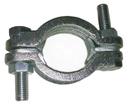 強力雙螺絲 鐵管夾 SL22材質:鐵 適用管外徑:20mm~22mm