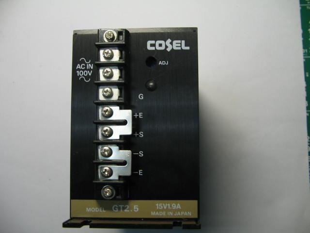 【COSEL】環型變壓器 直流電源供應器 GT2.5 輸出15V 1.9A 28.5W