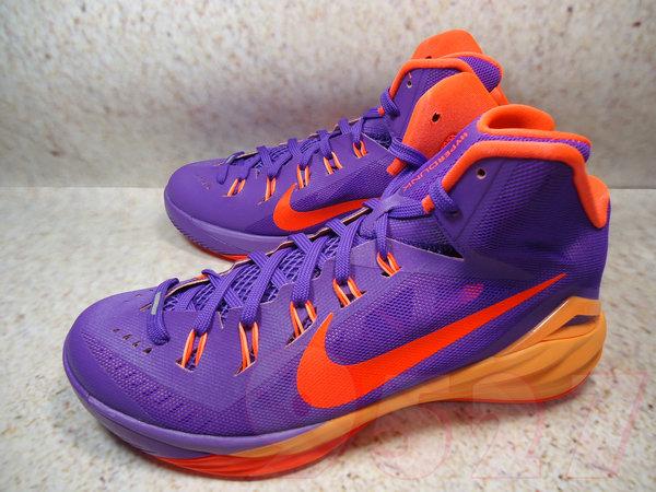 9527~* 2014年11月NIKE HYPERDUNK 2014 EP 紫橘太陽籃球鞋男鞋| 露天市