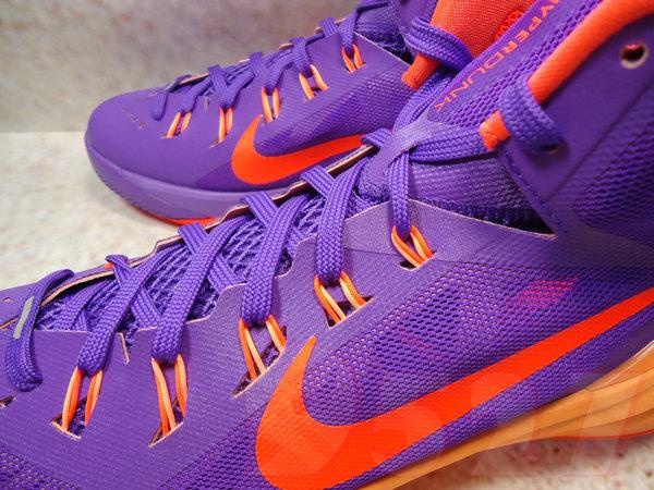 9527~* 2014年11月NIKE HYPERDUNK 2014 EP 紫橘太陽籃球鞋男鞋| 露天市