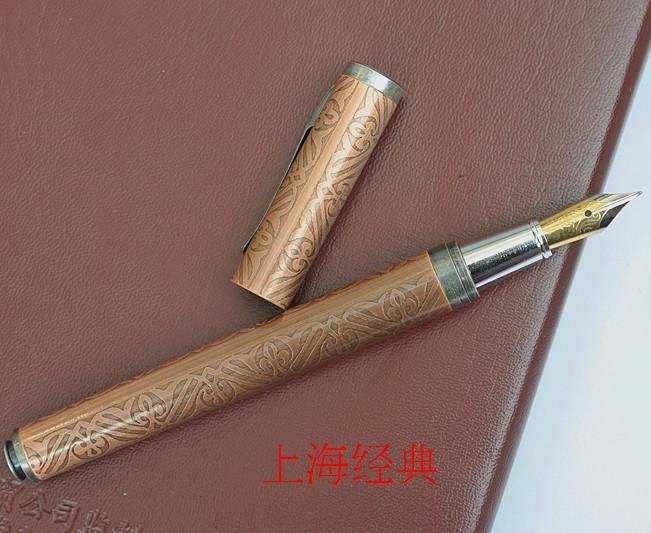 【王者之劍】英雄 395古銅 原廠尖 /極品類長刀 鋼筆