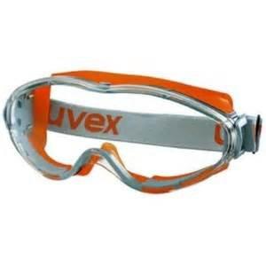 [新店開張大優惠][量多價格另議] 德國 UVEX 9302 橘色款 防化學噴濺護目鏡 抗刮抗UV 頭戴