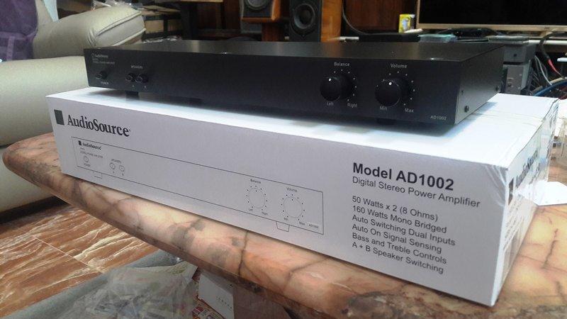141.衝網售價第一名--AudioSource AD1002小型綜合擴大機特價4000元