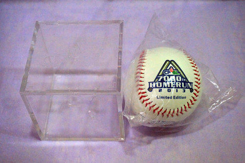 Manny Ramirez 中華職棒NO.7000全壘打 曼尼首轟(7000轟) 限量紀念球+球框盒