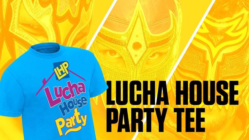 WWE LUCHA HOUSE PARTY "LHP" AUTHENTIC T-SHIRT現貨