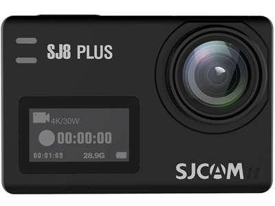 呈現攝影-SJCAM SJ8 Plus 黑色 可夜拍 4K 縮時夜景 長曝 防手震 2.33吋 gopro6