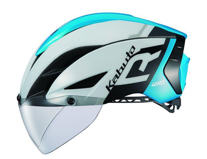 全新 公司貨盒裝 OGK AERO-R1 極.空氣力學自行車安全帽 凜風藍