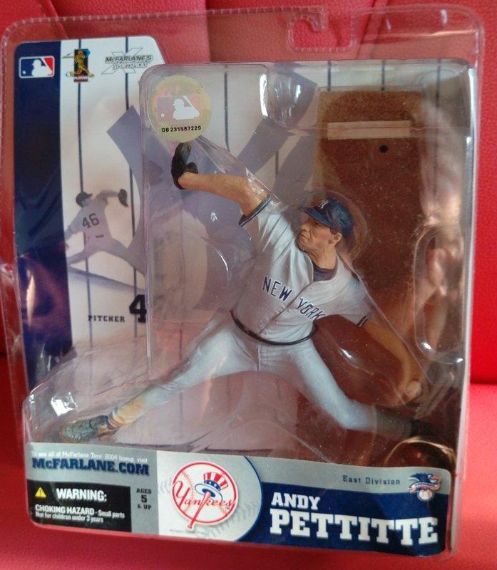 MLB 10麥法蘭 絕版 貨  洋基 Andy Pettitte 灰衣變體 四大變體