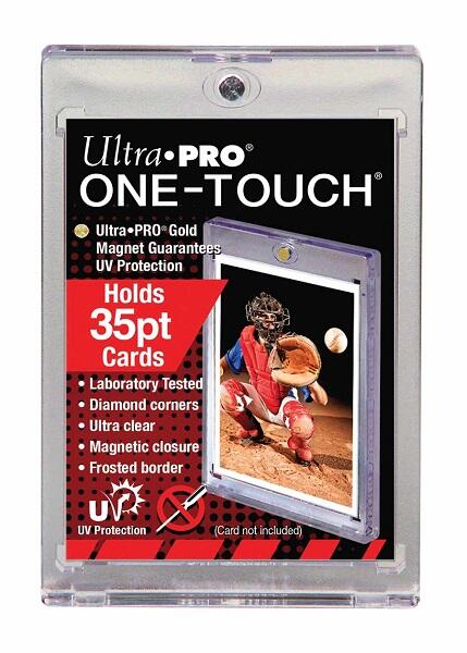 實體店面 Ultra Pro 抗UV 透明 35PT 磁鐵吸鐵卡夾 適用NBA MLB 球員卡 MTG 展示收藏紙牌週邊