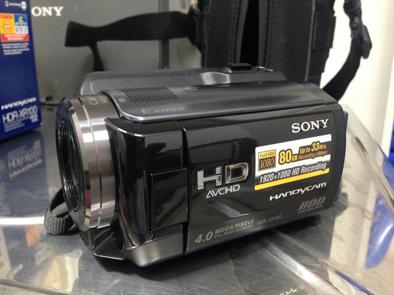 SONY HDR-XR100 攝影機 碩博生的好朋友