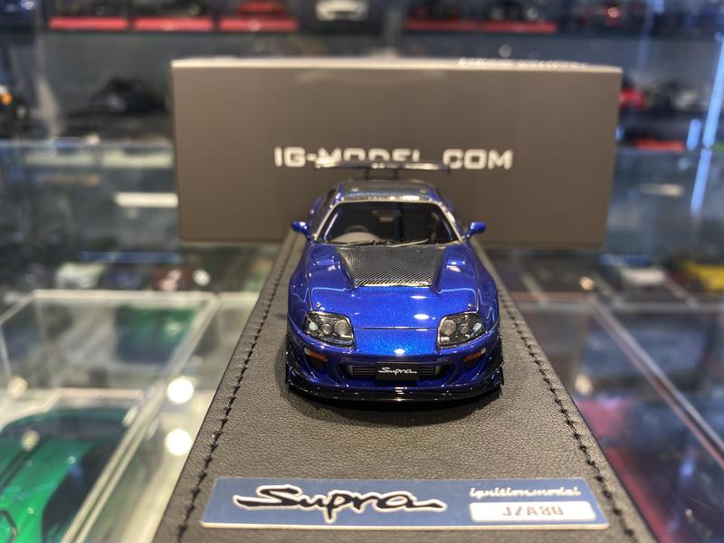 吉華科技@Ignition IG1429 Toyota Supra (JZA80) RZ 藍色1/43 | 露天市