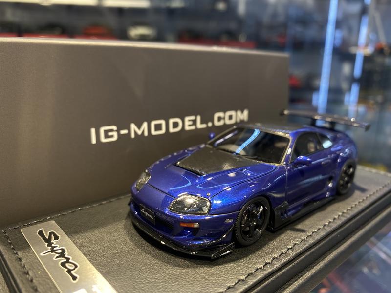 吉華科技@Ignition IG1429 Toyota Supra (JZA80) RZ 藍色1/43 | 露天市