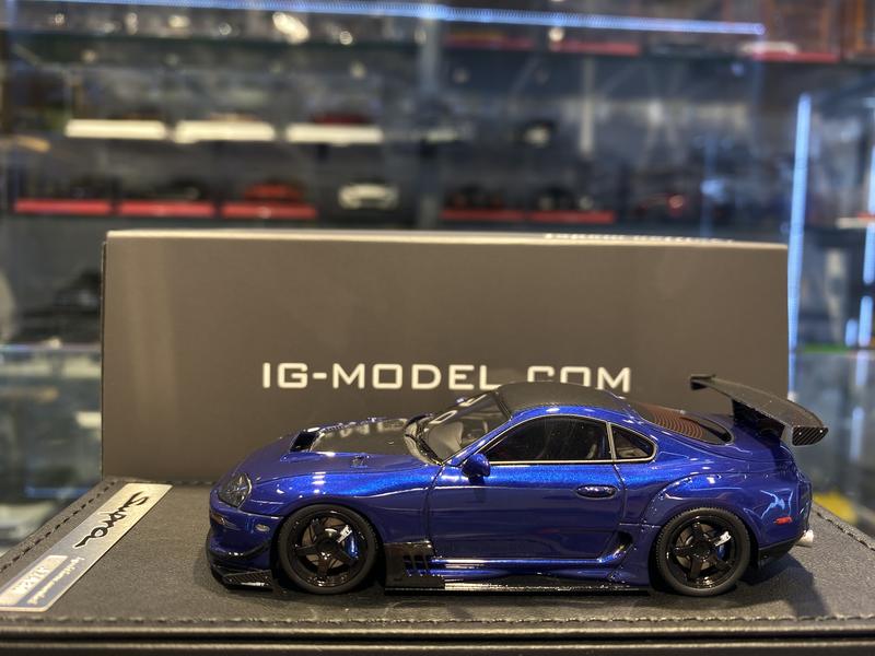 吉華科技@Ignition IG1429 Toyota Supra (JZA80) RZ 藍色1/43 | 露天市