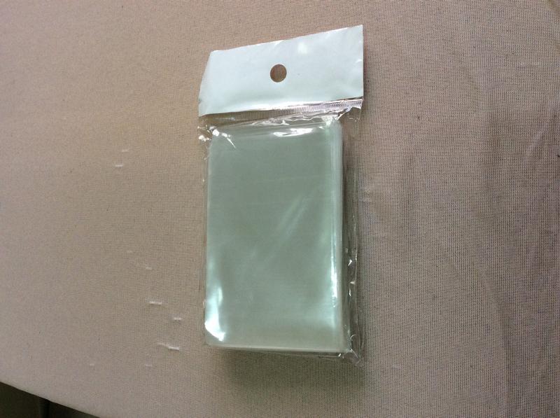 遊戲王 三國志大戰 卡片薄膜護套 透明一包裝100張~未拆封!