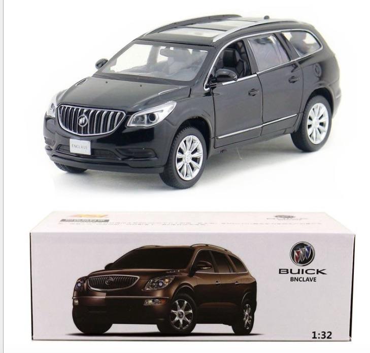 升輝玩具合金模型仿真1:32别克昂科雷SUV運動版轎車聲光迴力彩盒