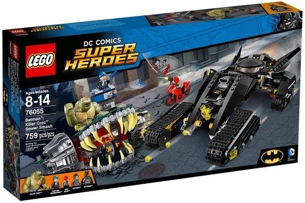 [凱莉媽]LEGO 樂高 76055 蝙蝠俠 Killer Croc Sewer Smas