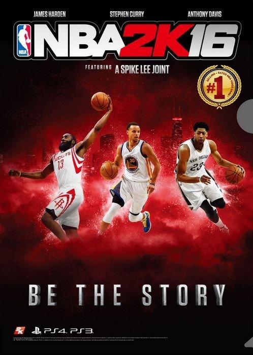 PS4 NBA 2K16 特典 全新資料夾
