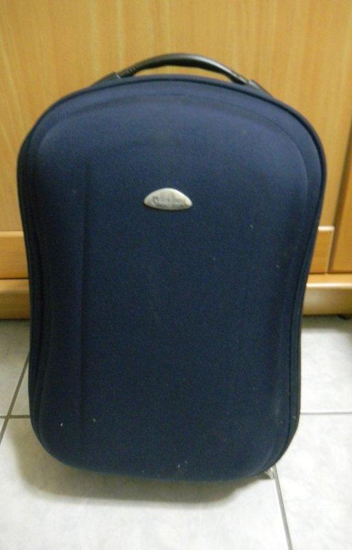 全新－深藍色行李箱－Ｓ形型葫蘆形登機箱－曲線形旅行箱－1,500含運
