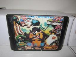 網路小站-特價出清-SEGA MD 卡帶 噴火龍 taz Mania