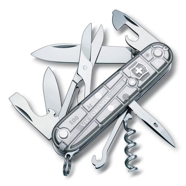 【UZ免運費】瑞士製造 維氏 VICTORINOX Silver Tech銀白系列15用瑞士刀(1.3703.T7)