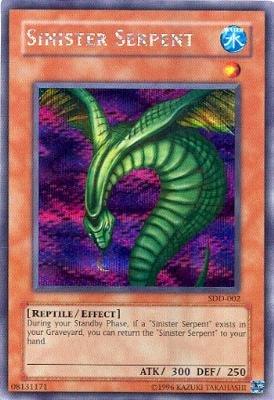 Yu-Gi-Oh! - Sinister Serpent (SDD-002) - Stairway to the Des