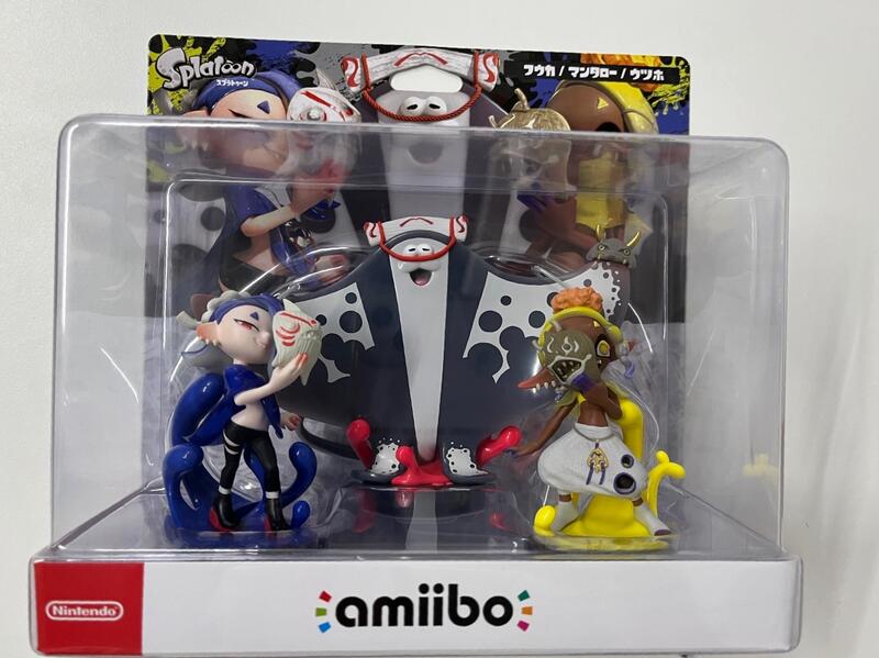 《尼樂斯特》現貨 NS Amiibo 曼曼莎莎鬼福 Nintendo Switch 斯普拉遁3 漆彈大作戰