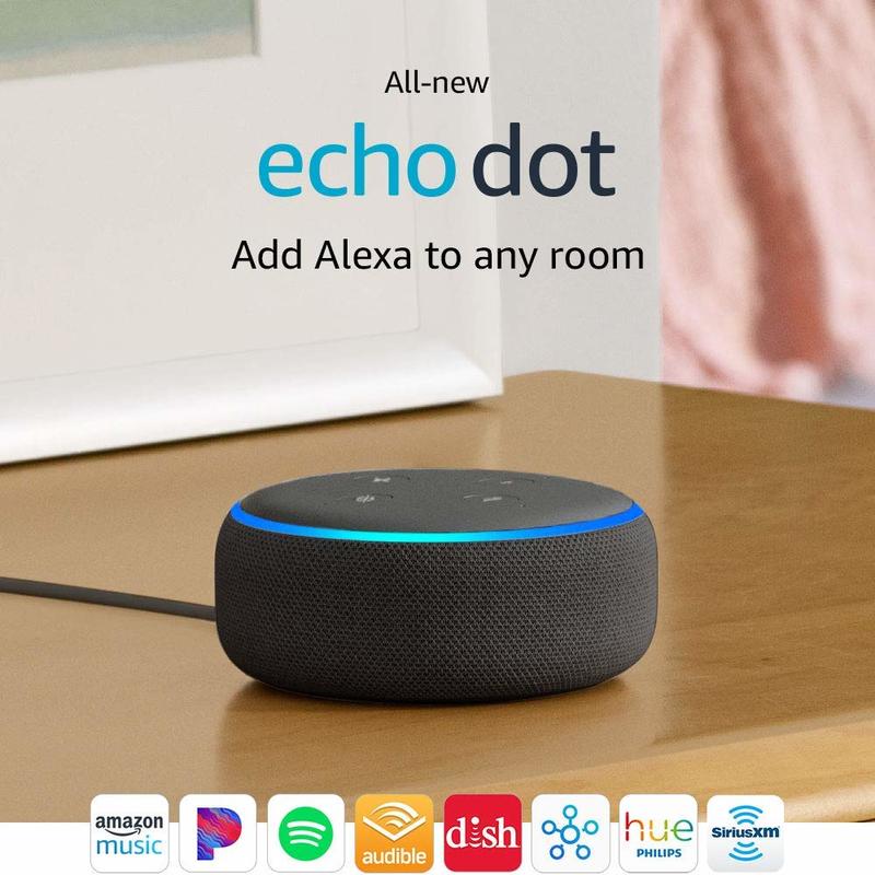 發票保固美國亞馬遜Amazon All-New Echo Dot 3代2018智慧家庭Alexa智能聲控管家AI語音助理