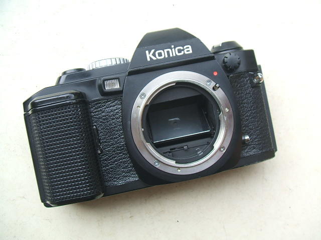 【AB的店】良上品經典銘機Konica FS-1單眼手動對焦自動捲片底片相機