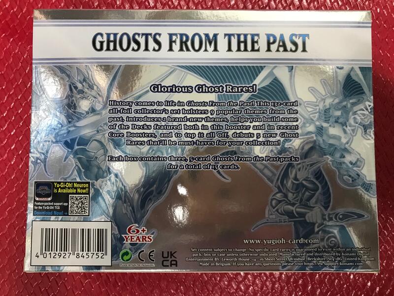 遊戲王GFTP 美英限定禮盒GHOSTS FROM THE PAST(全新未開封) 現貨