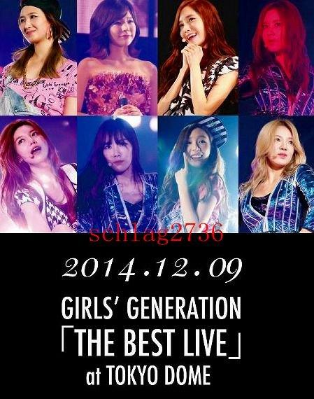 代購DVD 少女時代GIRLS' GENERATION THE BEST LIVE at TOKYO