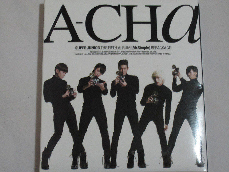 Super Junior 韓專A-CHA CD(未附小卡附卡貼)