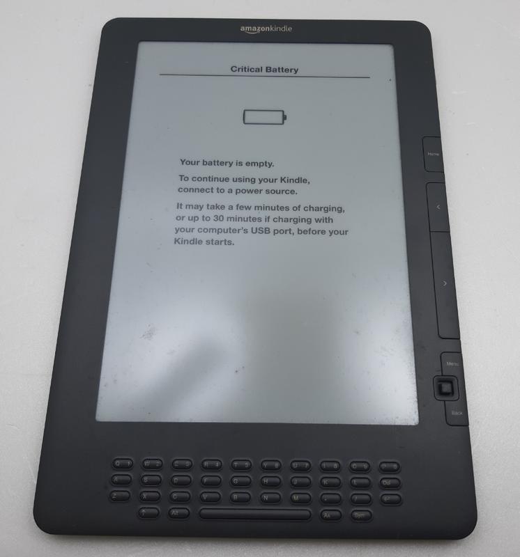 Amazon Kindle DX Model D00801 Ebook Reader OT114 露天市集 全台最大的網路購物市集