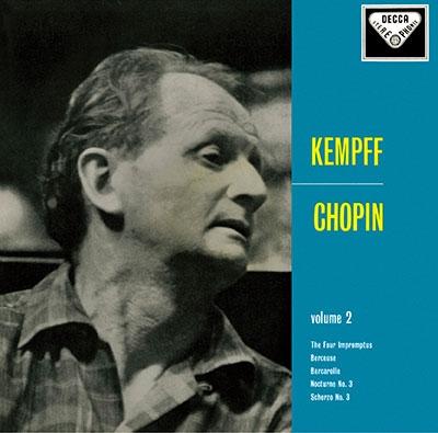 【克萊巴音樂】 日本 TOWER / 鋼琴家（Kempff） / 蕭邦：鋼琴曲集 【2CD】