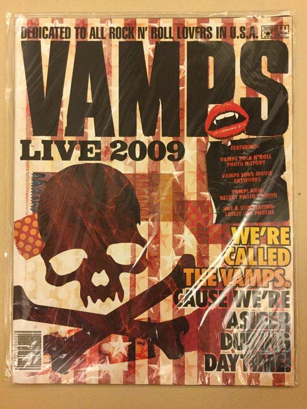現貨 VAMPSs Live 2009 美國場刊