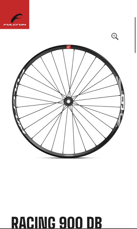 Fulcrum 900 db sales wheelset