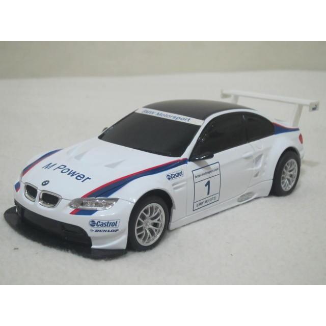 【KENTIM 玩具城】1:24(1/24)全新寶馬BMW M3 GT2空力版白色跑車授權RASTAR遙控車
