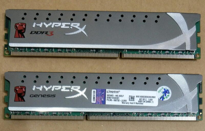 Kingston hyperx hot sale ddr3 ram