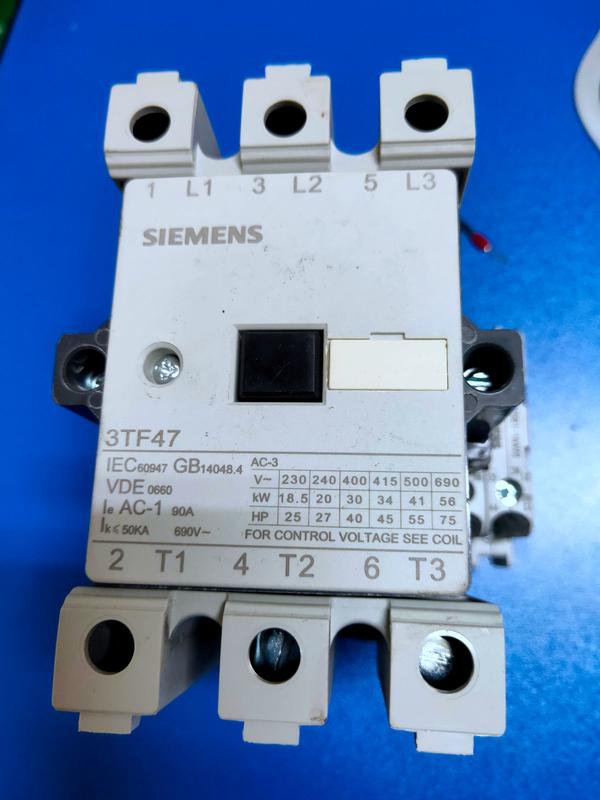 中古 西門子 3TF47  22-1XB4  接觸器式繼電器