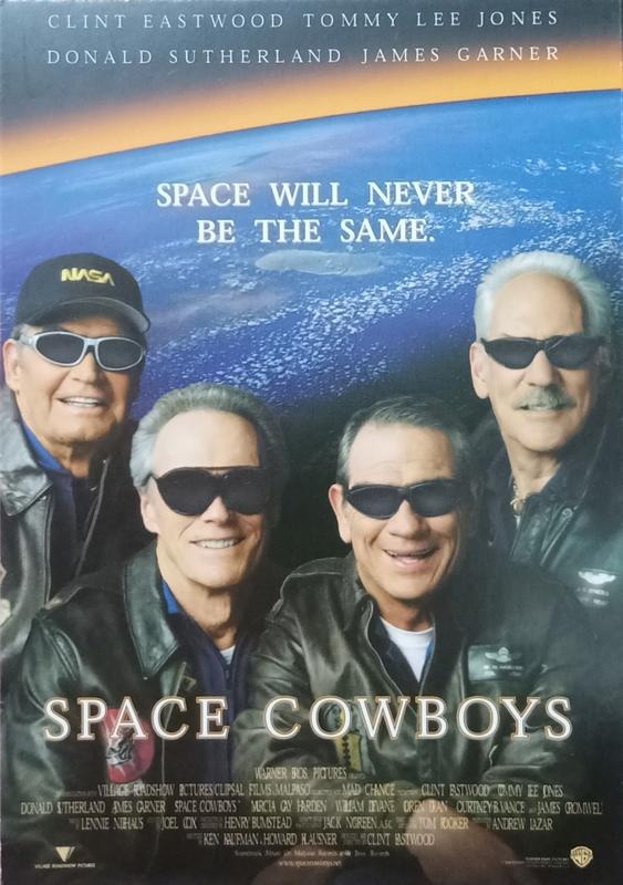 C電影酷卡明信片 太空大哥大 Space Cowboys 克林伊斯威特湯米李瓊斯 唐納蘇德蘭 詹姆士加納