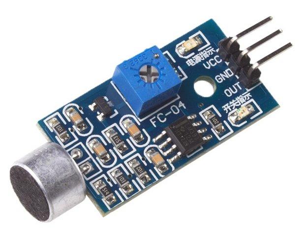 ►267◄麥克風模組 聲音感測器 聲音檢測模組 咪頭模組 聲控口哨開關 聲音模組 Arduino