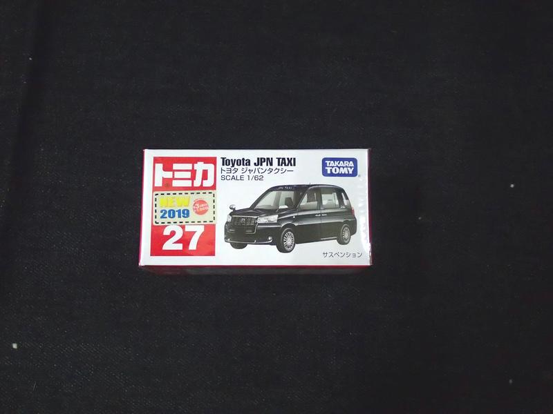 TAKARATOMY TOMICA No.27 Toyota Japan Taxi,塗裝完成品