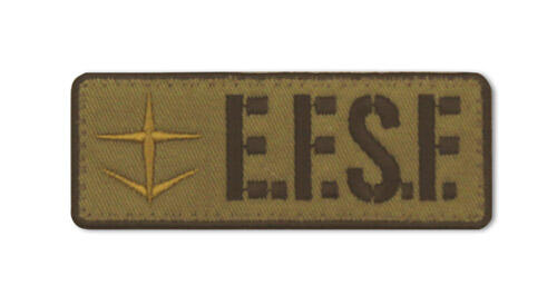 預購截止 日本COSPA 機動戰士鋼彈 地球連邦軍 E.F.S.F. 刺繡徽章 魔鬼氈款  6月6截止預購