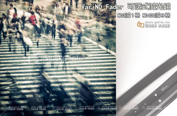 [享樂攝影]Vari ND Fader 72mm可調式減光鏡送鏡頭蓋ND8ND16ND32ND64ND400減光片可變