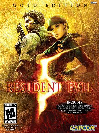 PC STEAM  惡靈古堡5 黃金版 Resident Evil 5 Gold Edition