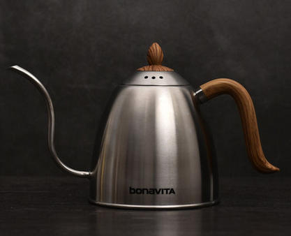 ★訂製★ 手沖 咖啡 Bonavita Brewista 1L 細口壺 手沖壺 木紋 不鏽鋼 直火 電磁爐 不銹鋼