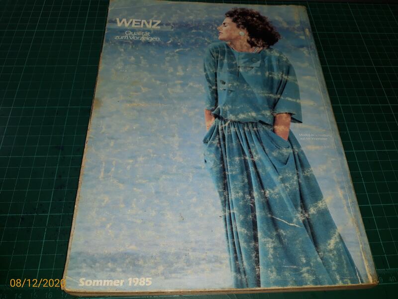早期德國雜誌《WENZ 1985 夏季號》內有:Triumph 黛安芬內衣、睡衣、泳裝、早期商品