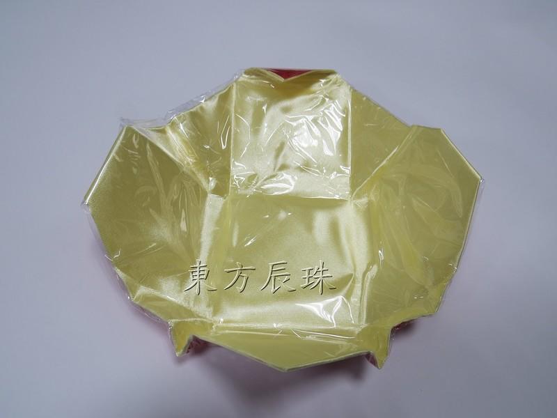 東方辰珠~手鐲紅紙包裝袋 手鐲包裝紙 玉鐲 手鐲包裝 (縫) 一個15元  外紅黃底