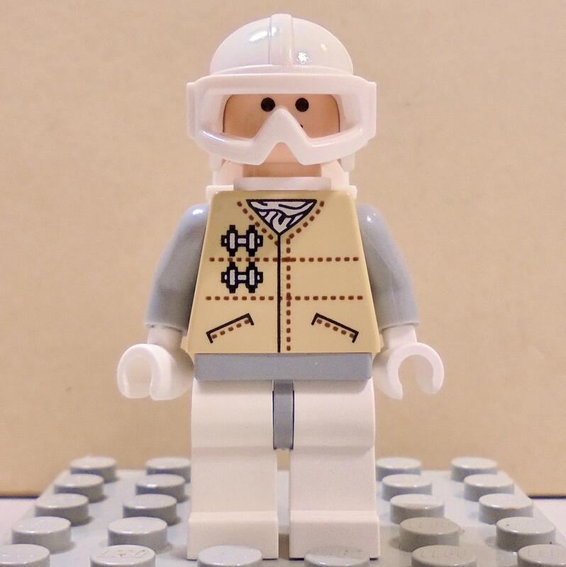 【LEGO樂高】Star Wars 星際大戰星戰 Hoth Rebel 豪斯星士兵 7749限定含白色後背包