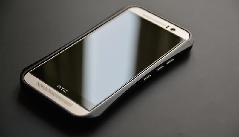 庫存出清DEVILCASE 鋁合金保護框 for HTC One (M9)黑